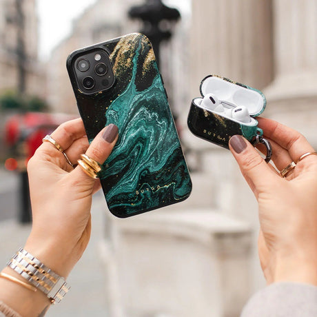 Burga iPhone 18 Pro Max Kuori Tough MagSafe Emerald Pool