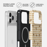 Burga iPhone 18 Pro Max Kuori Tough MagSafe Honeycomb