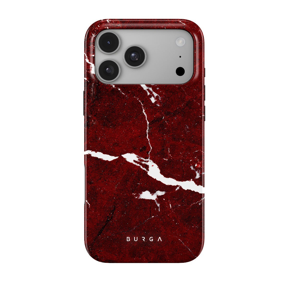 Burga iPhone 18 Pro Max Kuori Tough MagSafe Iconic Red Ruby