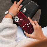 Burga iPhone 18 Pro Max Kuori Tough MagSafe Iconic Red Ruby