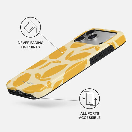 Burga iPhone 18 Pro Max Kuori Tough MagSafe Lemon Tart