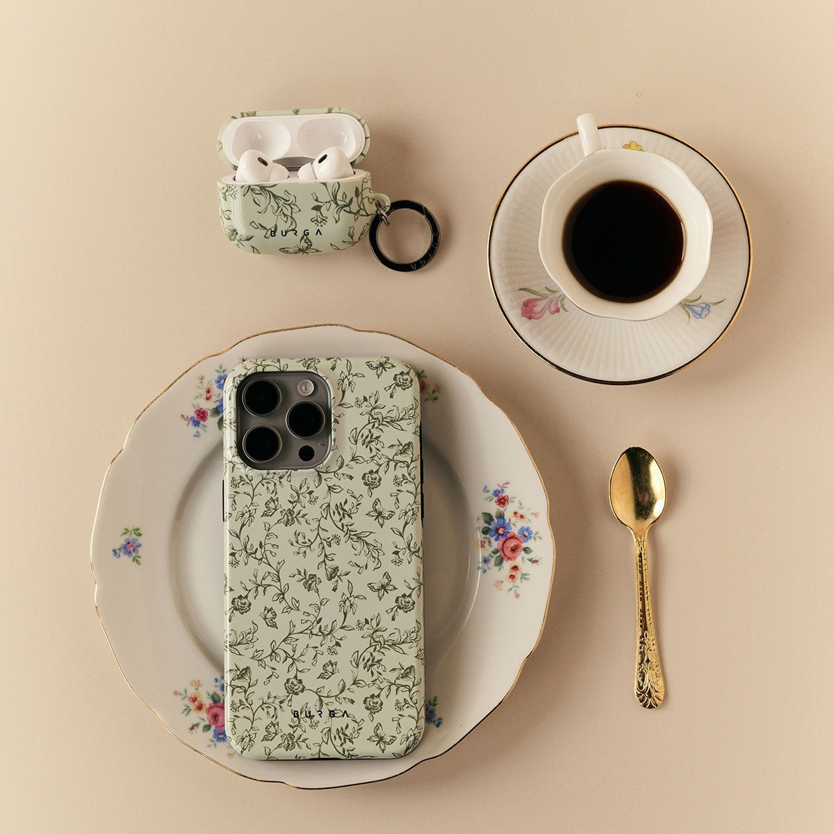 Burga iPhone 18 Pro Max Kuori Tough MagSafe Lost in Thought