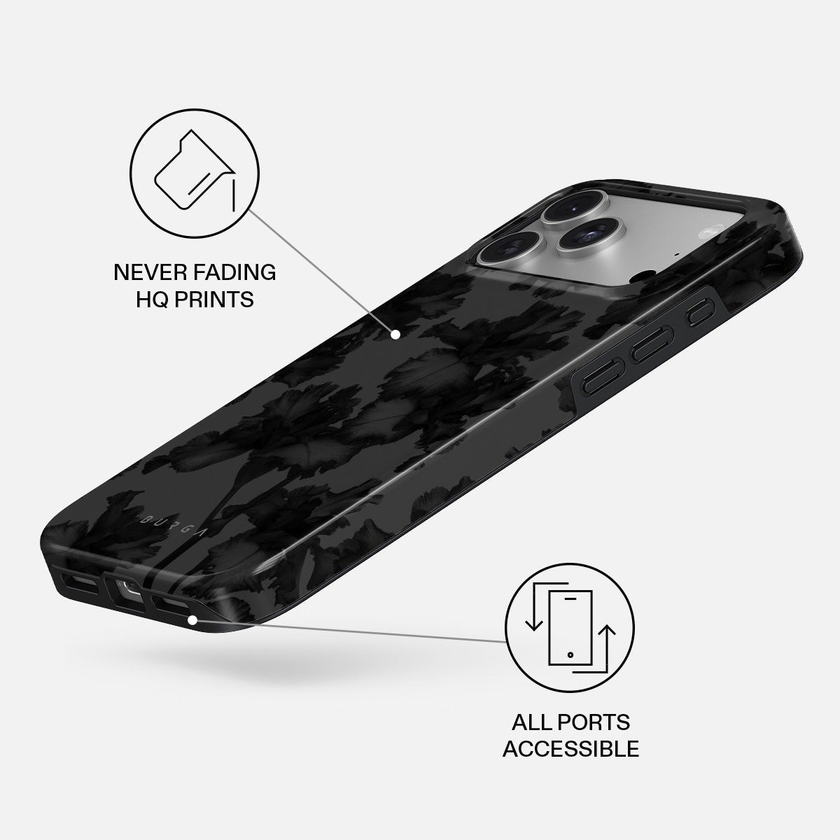 Burga iPhone 18 Pro Max Kuori Tough MagSafe Nocturnal