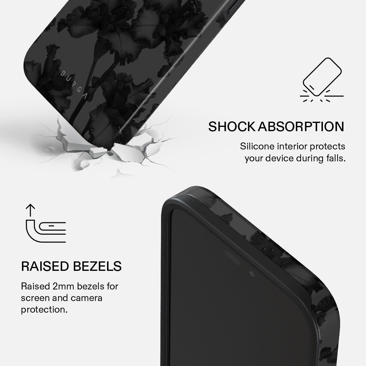 Burga iPhone 18 Pro Max Kuori Tough MagSafe Nocturnal