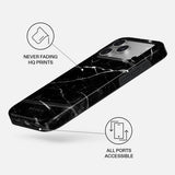 Burga iPhone 18 Pro Max Kuori Tough MagSafe Noir