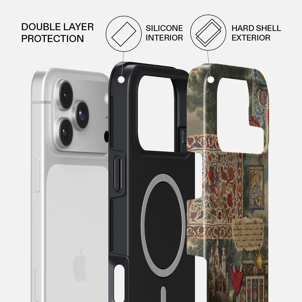 Burga iPhone 18 Pro Max Kuori Tough MagSafe Oath