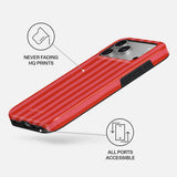 Burga iPhone 18 Pro Max Kuori Tough MagSafe Pomegranate