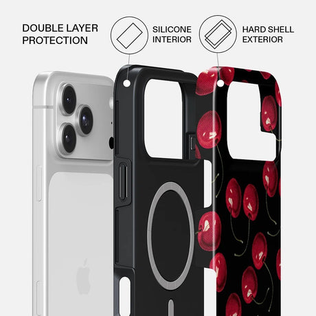 Burga iPhone 18 Pro Kuori Tough MagSafe Cherrybomb
