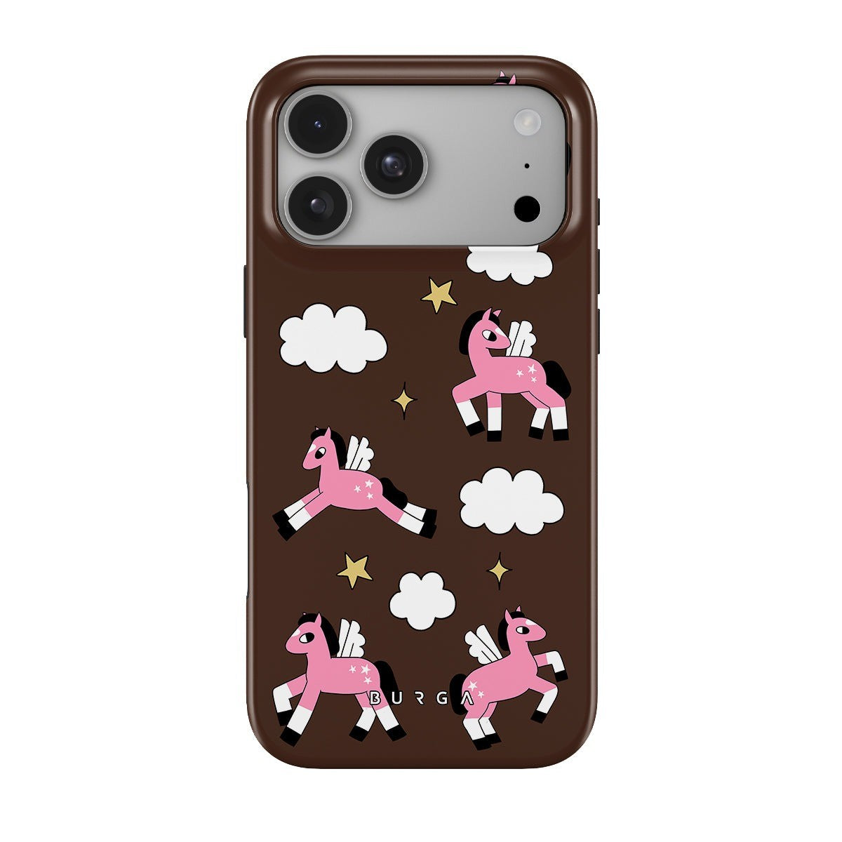 Burga iPhone 18 Pro Kuori Tough MagSafe Cloud Hopping