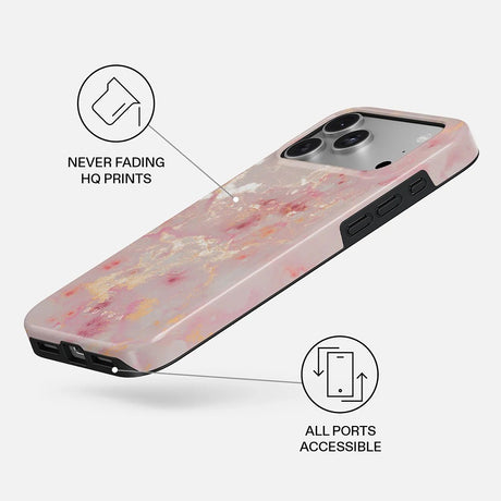 Burga iPhone 18 Pro Kuori Tough MagSafe Golden Coral