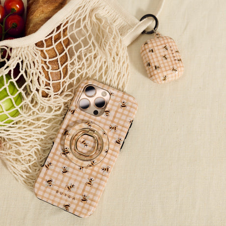 Burga iPhone 18 Pro Kuori Tough MagSafe Honeycomb