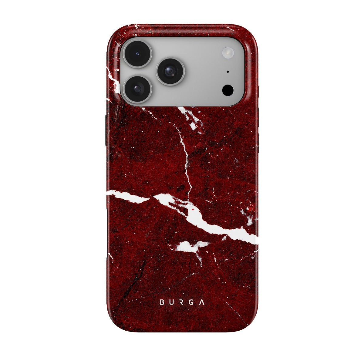 Burga iPhone 18 Pro Kuori Tough MagSafe Iconic Red Ruby