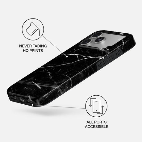 Burga iPhone 18 Pro Kuori Tough MagSafe Noir