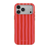 Burga iPhone 18 Pro Kuori Tough MagSafe Pomegranate