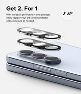 Ringke Samsung Galaxy Z Fold 5 Kamerasuojus lasinen 2-pakkaus