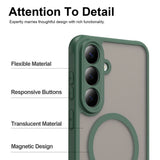 Samsung Galaxy S26 FE Kuori Frostad MagSafe Vihreä
