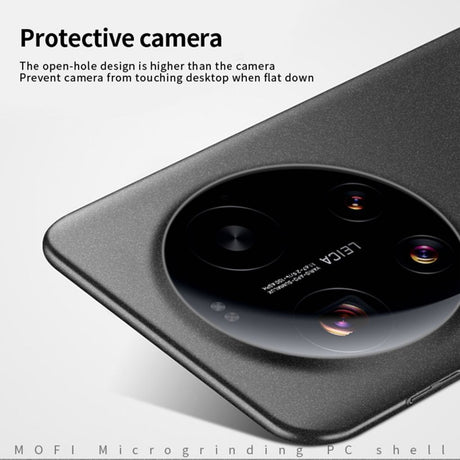 Mofi Xiaomi 17 Ultra Kuori Matte Shield Musta