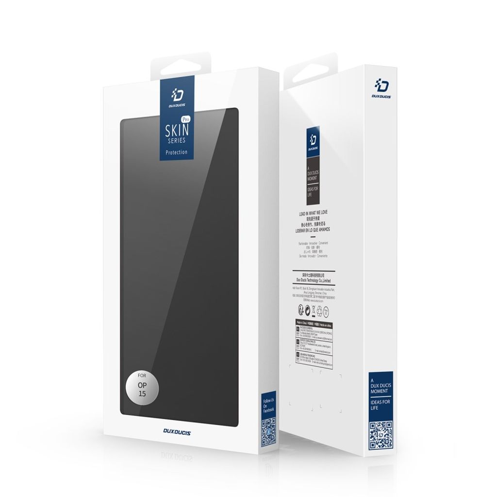 Dux Ducis OnePlus 15 Kotelo Skin Pro Series Musta