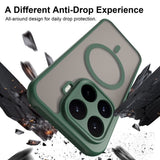 Xiaomi 17T Kuori Pesty MagSafe Vihreä