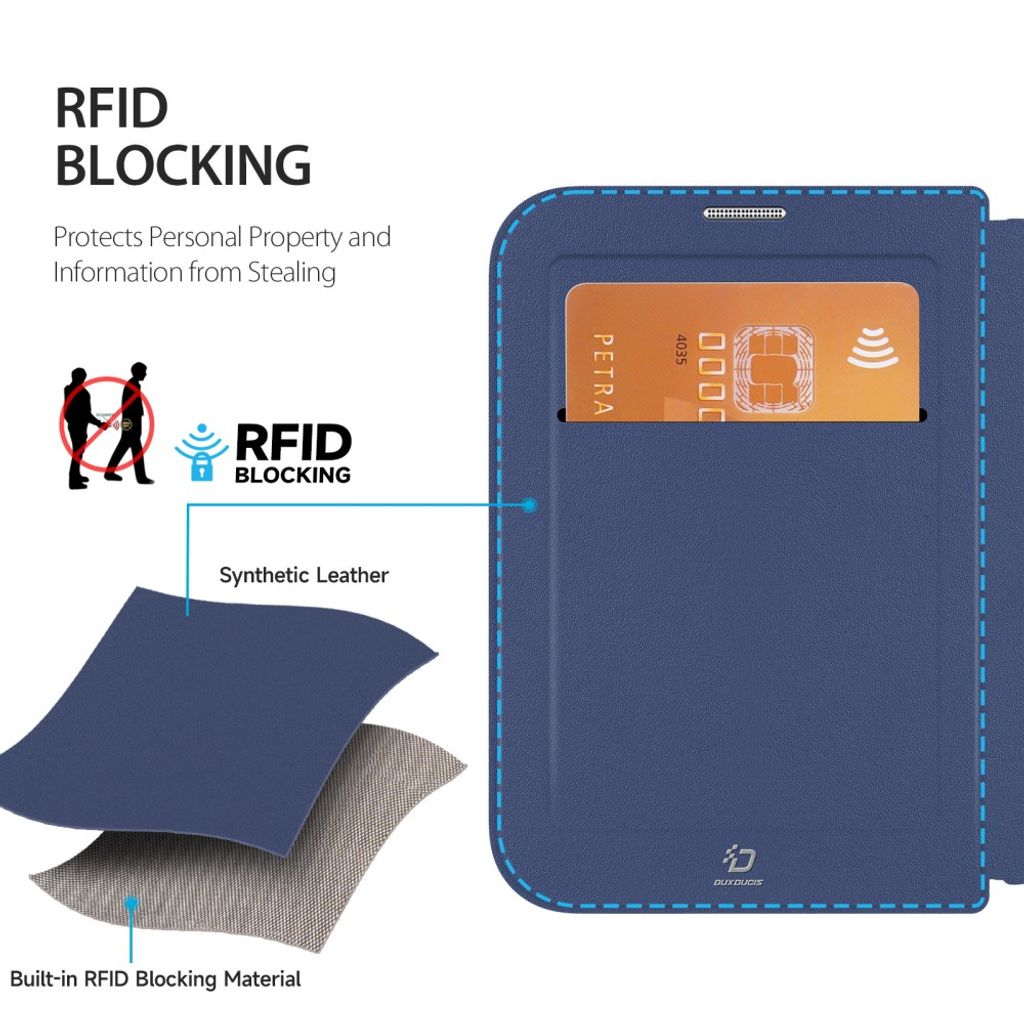 Dux Ducis iPhone Duo Kotelo Skin X Pro Series MagSafe Sininen