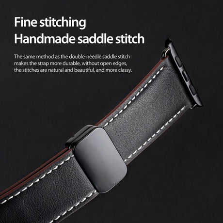 Dux Ducis Apple Watch 44/45/46mm/Ultra 49mm Ranneke YA Series Musta