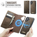 CaseMe iPhone 17 Kotelo C49 Series Ruskea