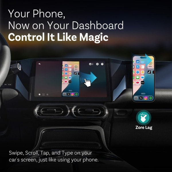 Ottocast Car TV Mate Max Langaton CarPlay/Android Auto -sovitin HDMI:llä