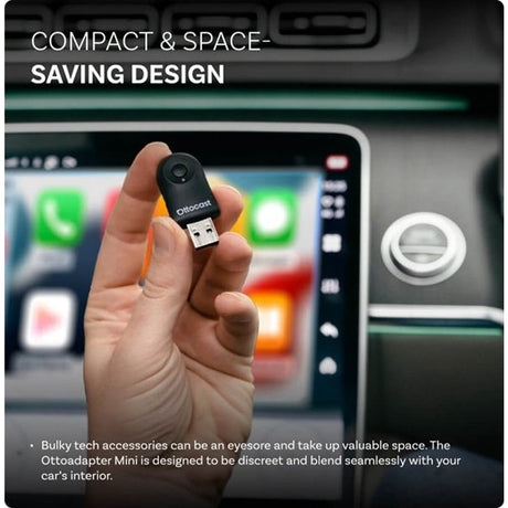 Ottocast Mini Langaton Apple CarPlay/Android Auto -sovitin