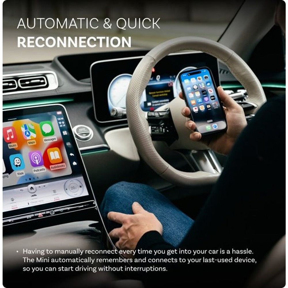 Ottocast Mini Langaton Apple CarPlay/Android Auto -sovitin