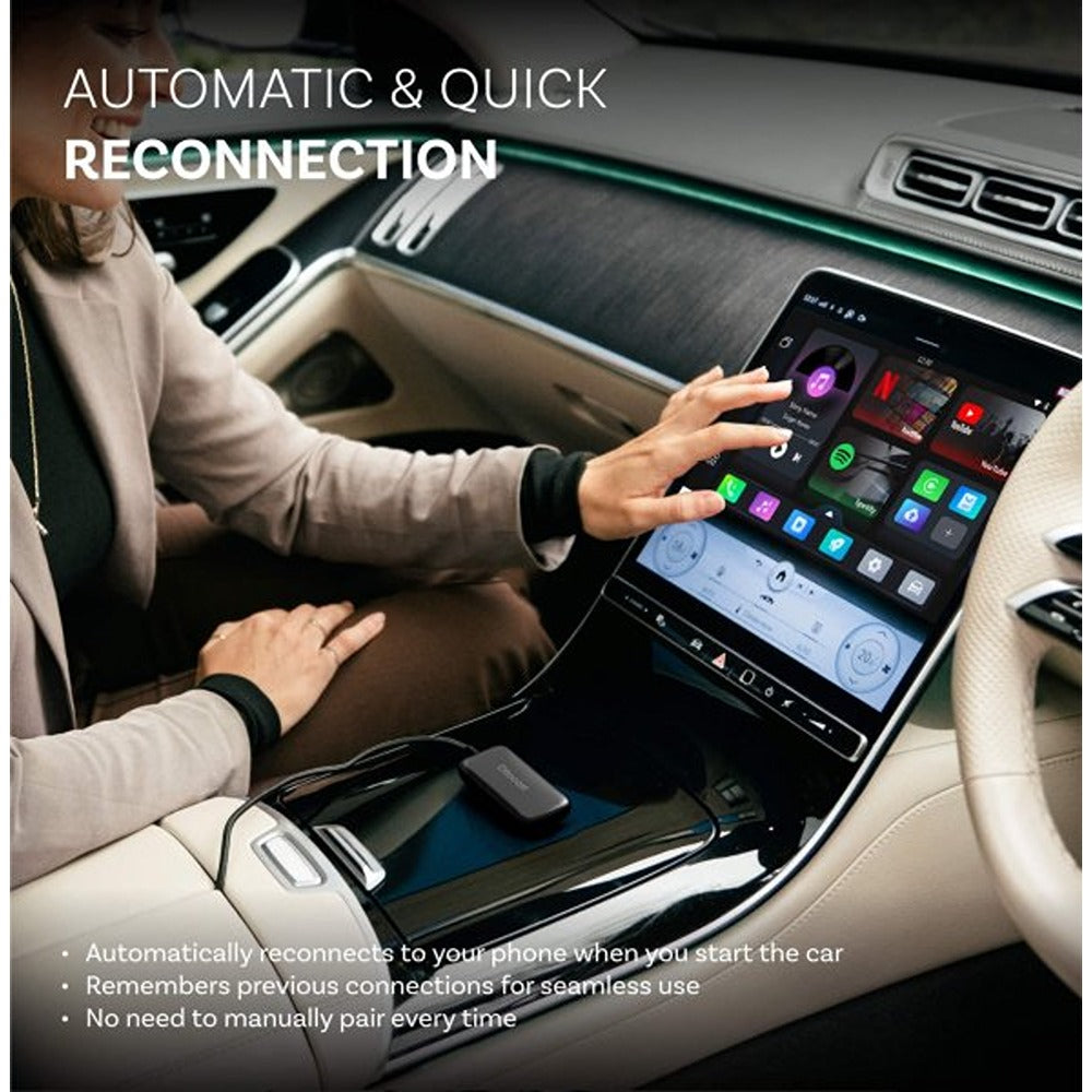 Ottocast Play2Video Ultra Langaton CarPlay/Android Auto-sovitin Kaikki yhdessä