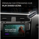 Ottocast Play2Video Ultra Langaton CarPlay/Android Auto-sovitin Kaikki yhdessä