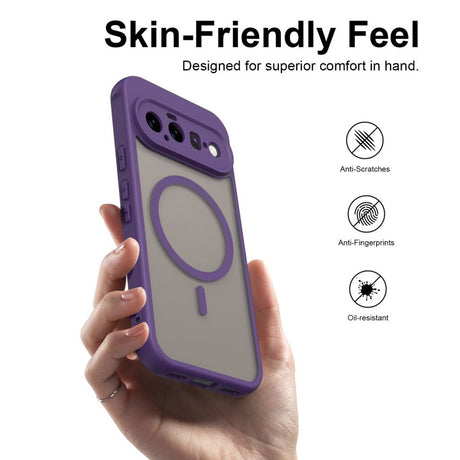 Google Pixel 11 Pro XL Kuori Huurteinen MagSafe Violetti