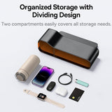Baseus Car Console Storage Organizer Musta