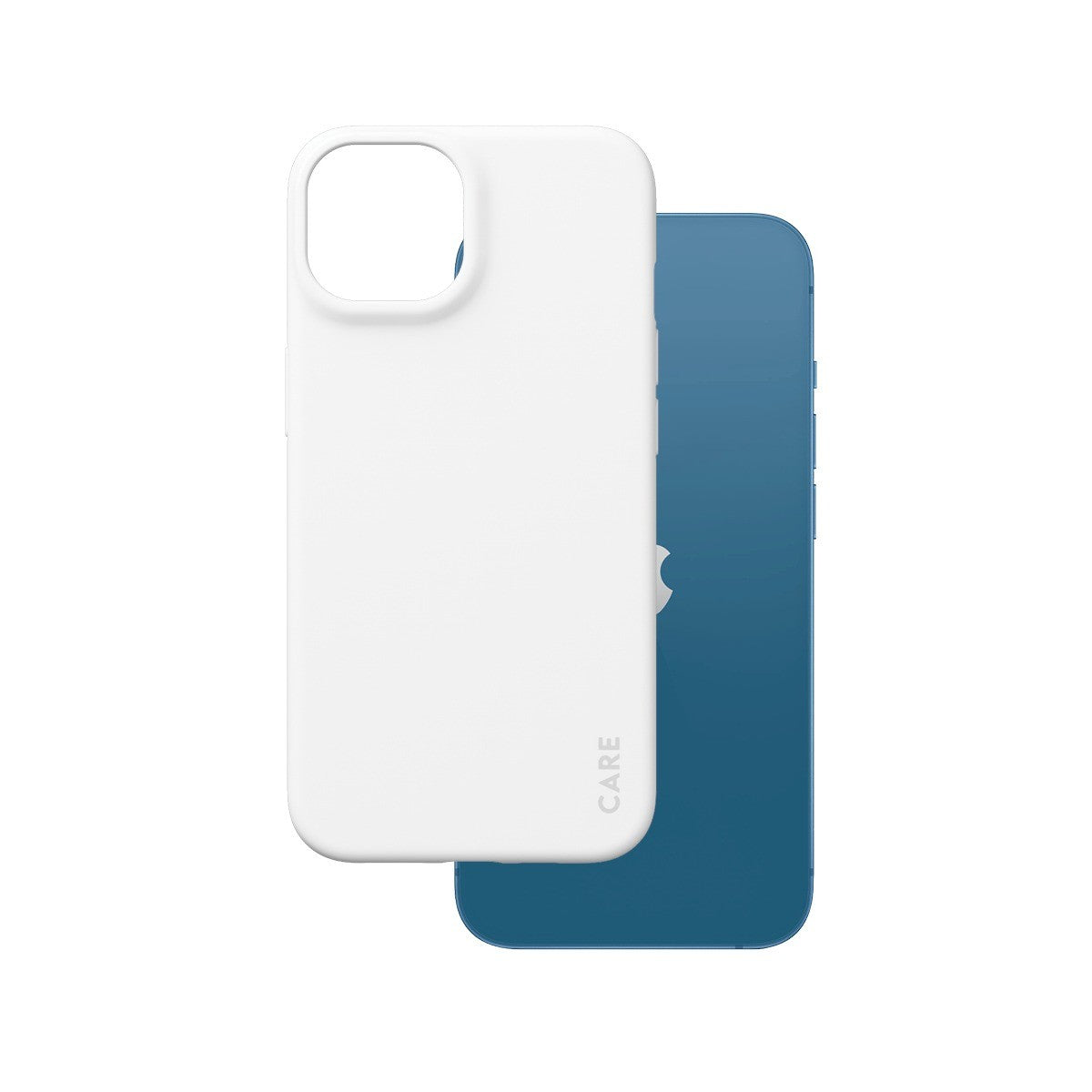 CARE by PanzerGlass iPhone 13/iPhone 14 Kuori Fashionable White Orchid