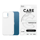 CARE by PanzerGlass iPhone 13/iPhone 14 Kuori Fashionable White Orchid