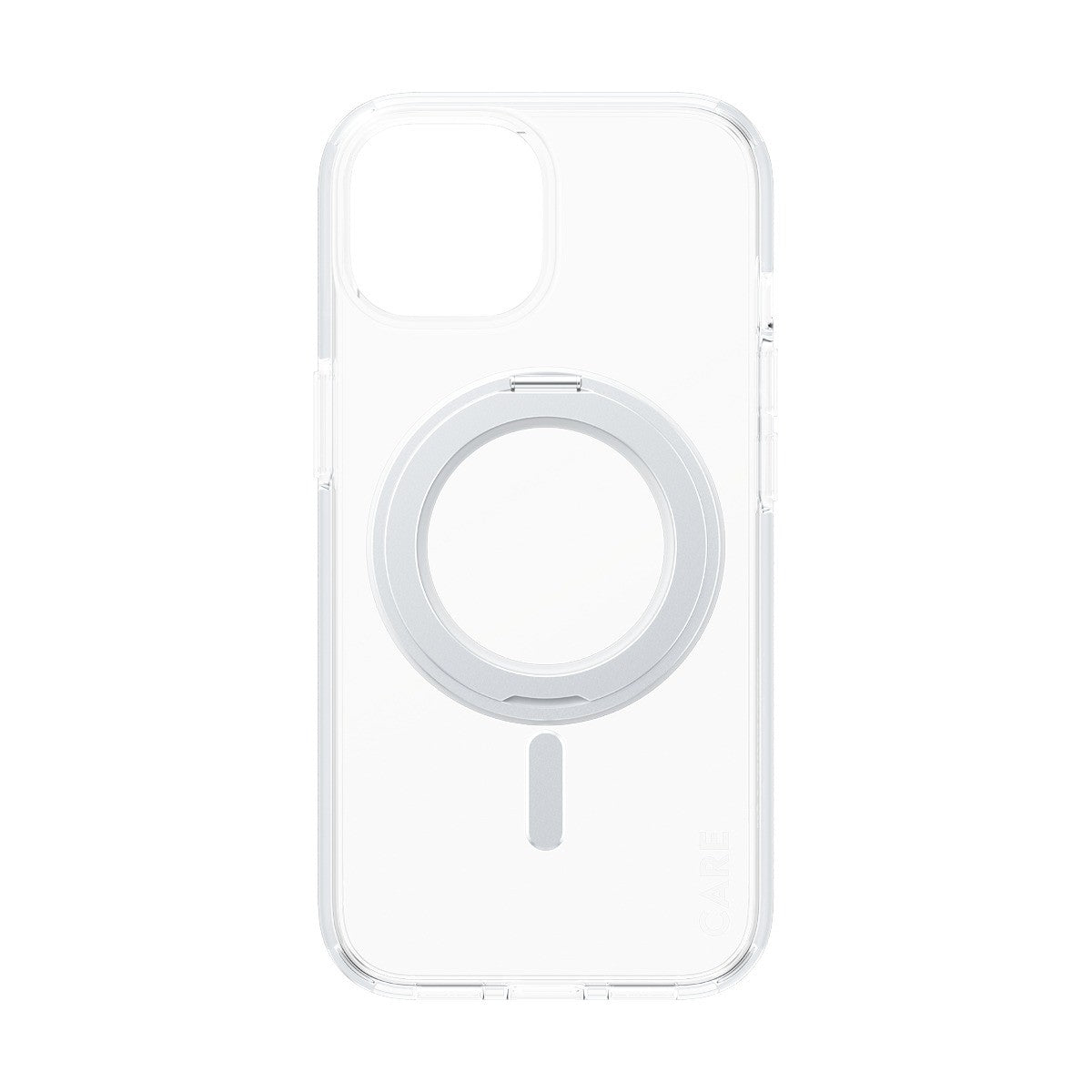 CARE by PanzerGlass iPhone 15 Kuori Kickstand MagSafe Kirkas