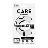 CARE by PanzerGlass iPhone 15 Kuori Urban Combat MagSafe Musta
