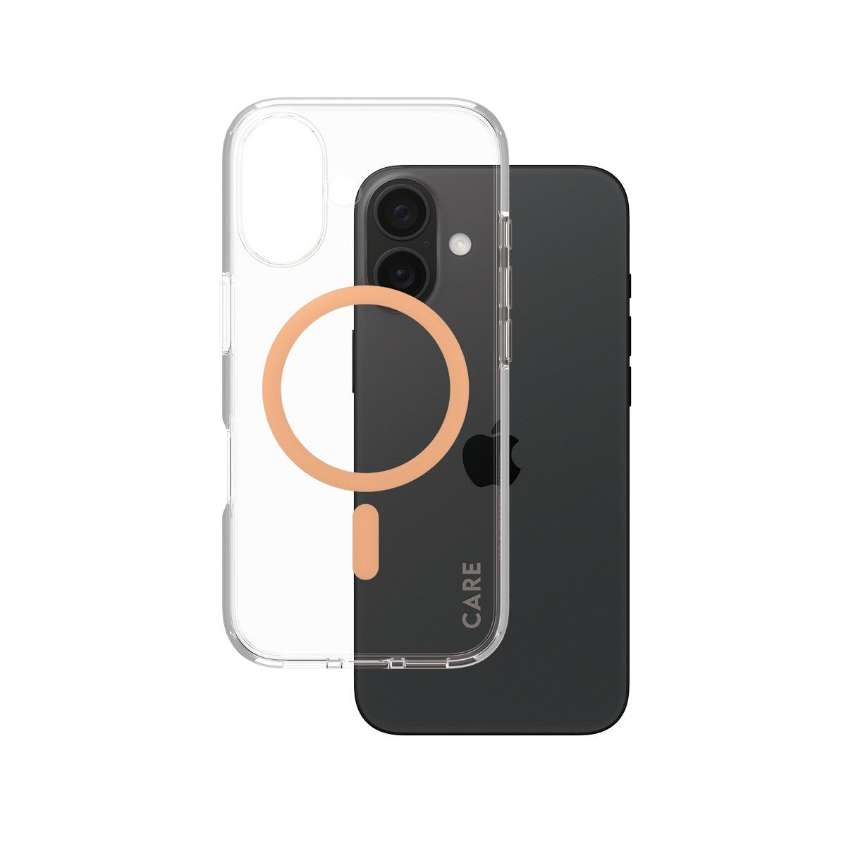 CARE by PanzerGlass iPhone 16 Kuori Urban Combat MagSafe Peachy