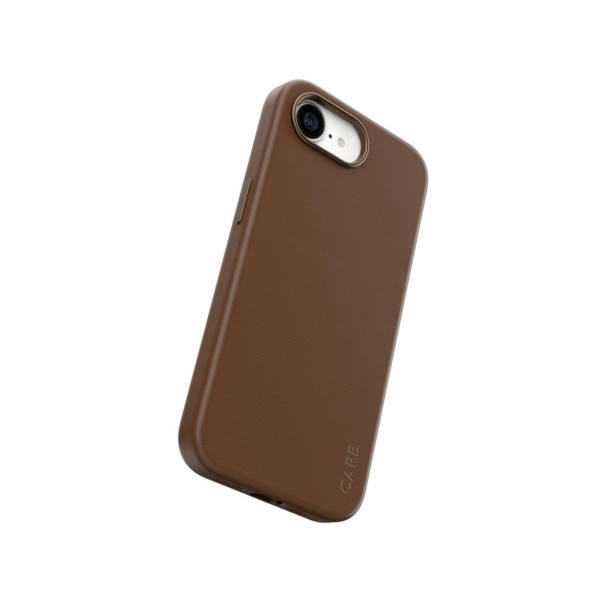 CARE by PanzerGlass iPhone 16e/iPhone 17e Kuori Solo MagSafe Ruskea