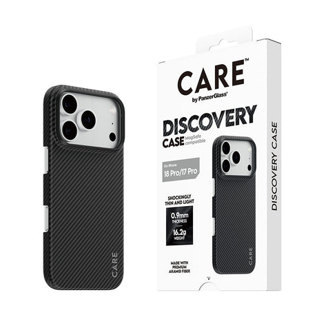 CARE by PanzerGlass iPhone 17 Pro/iPhone 18 Pro Kuori Discovery MagSafe Musta