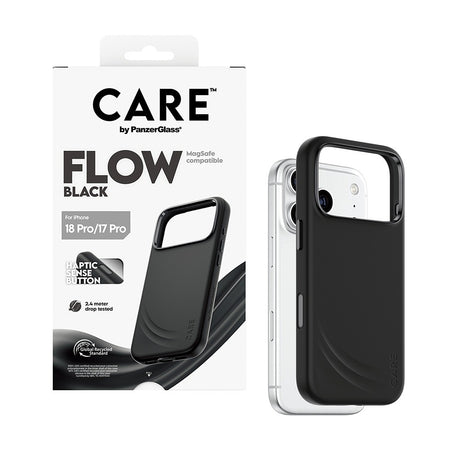 CARE by PanzerGlass iPhone 17 Pro/iPhone 18 Pro Kuori Flow MagSafe Musta