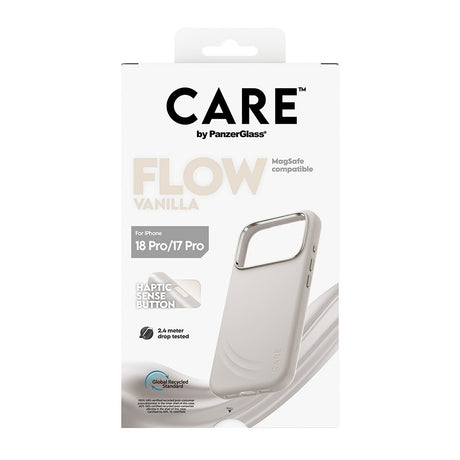 CARE by PanzerGlass iPhone 17 Pro/iPhone 18 Pro Kuori Flow MagSafe Vanilla