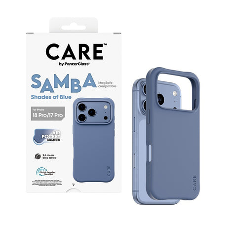 CARE by PanzerGlass iPhone 17 Pro/iPhone 18 Pro Kuori Samba MagSafe Sininen