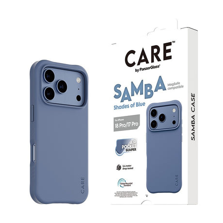 CARE by PanzerGlass iPhone 17 Pro/iPhone 18 Pro Kuori Samba MagSafe Sininen