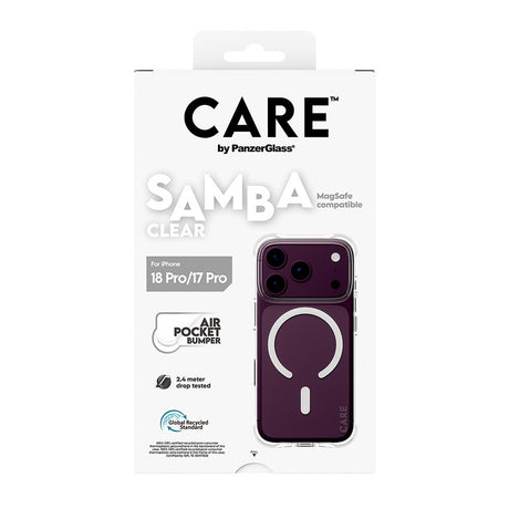 CARE by PanzerGlass iPhone 17 Pro/iPhone 18 Pro Kuori Samba MagSafe Kirkas