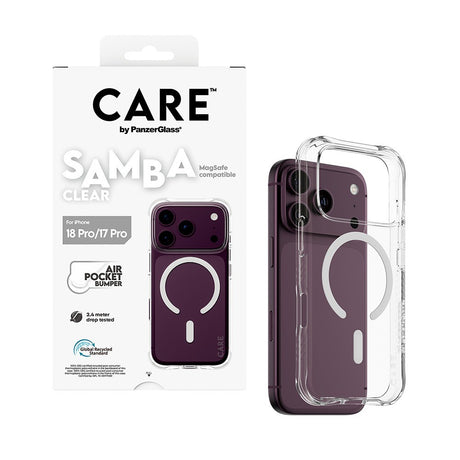 CARE by PanzerGlass iPhone 17 Pro/iPhone 18 Pro Kuori Samba MagSafe Kirkas