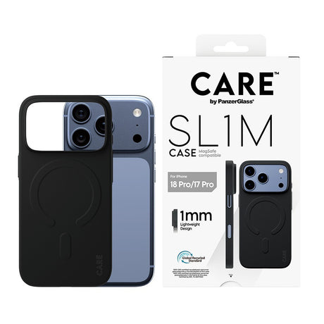 CARE by PanzerGlass iPhone 17 Pro/iPhone 18 Pro Kuori SL1M MagSafe Musta