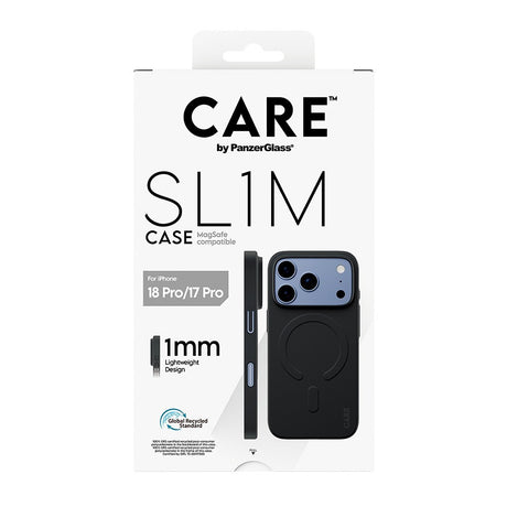 CARE by PanzerGlass iPhone 17 Pro/iPhone 18 Pro Kuori SL1M MagSafe Musta