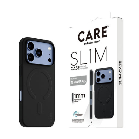 CARE by PanzerGlass iPhone 17 Pro/iPhone 18 Pro Kuori SL1M MagSafe Musta