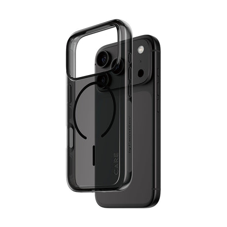 CARE by PanzerGlass iPhone 17 Pro/iPhone 18 Pro Kuori Smokey MagSafe Musta